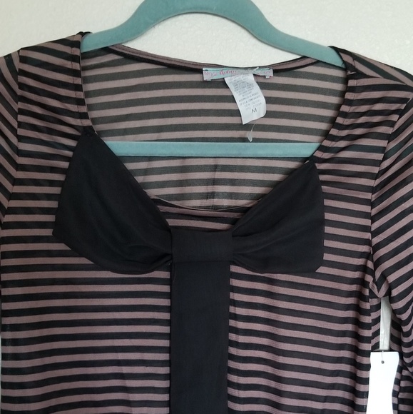 Robin's Nest Maternity chiffon blouse - Picture 3 of 3